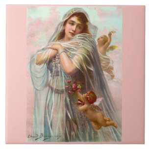 Carreau 1891 Edouard Bisson La Fiancée