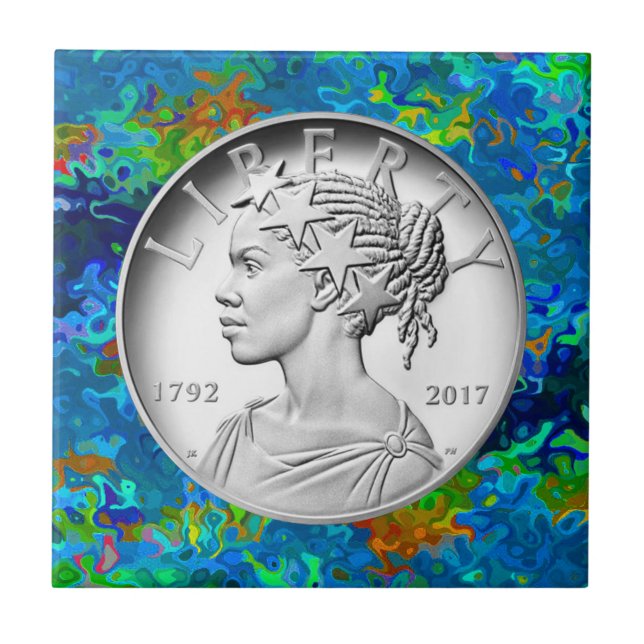 Carreau  2017 American Liberty 225e anniversaire Silver  (Devant)