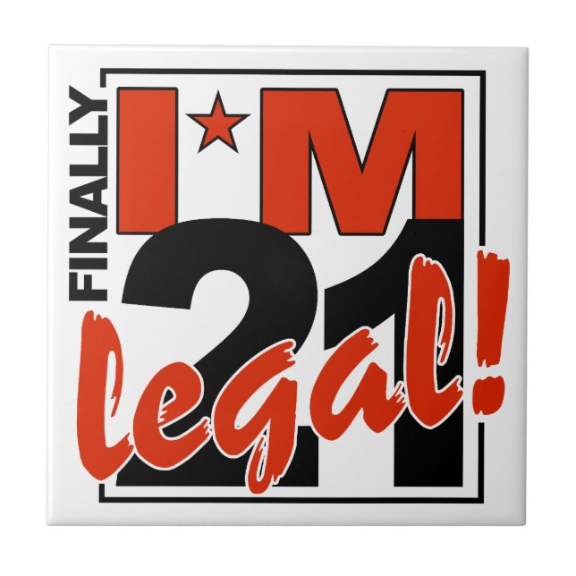 Carreau 21 et tuile LEGAL (Devant)