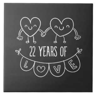 Carreau 22e Anniversary Poison de Chalk Hearts