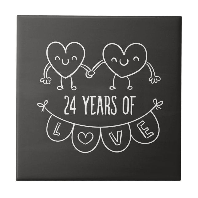 Carreau 24e Anniversary Poison de Chalk Hearts (Devant)