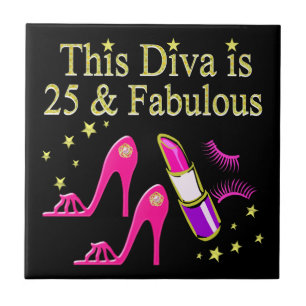 CARREAU 25 ET FABULEUX DAZZLING DIVA DESIGN
