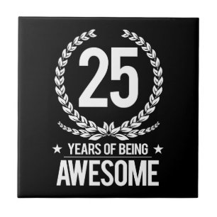 Carreau 25ème Anniversaire (25 ans d'être impressionnants)