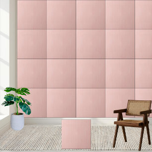 Carreau #2 Carrelage en céramique texturé rose pâle