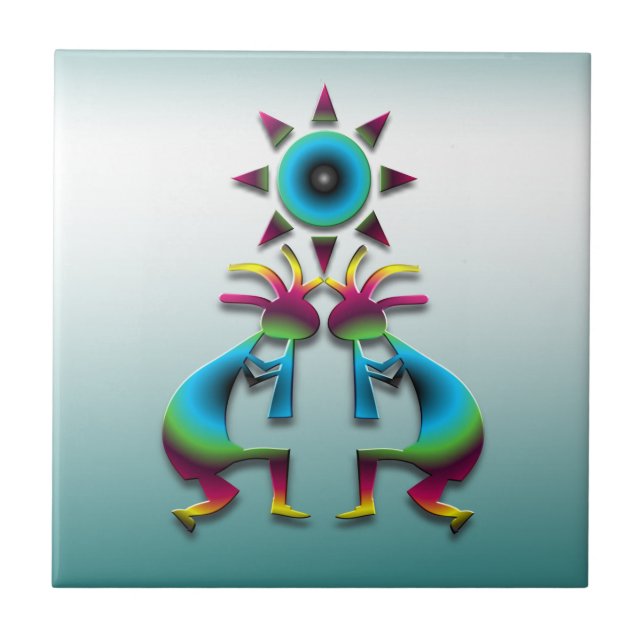 Carreau 2 Kokopelli #41 (Devant)