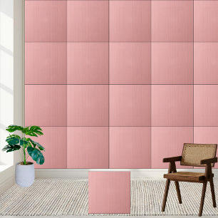 Carreau #3 Elegant Motif géométrique rose pâle