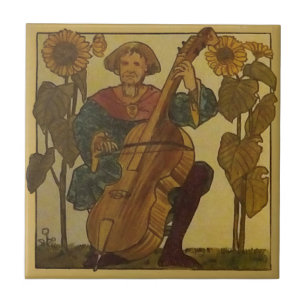 Carreau #6 Repro Copeland Médiéval Minstrels Thème de musi
