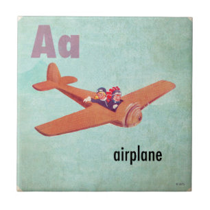 Carreau A est pour l'avion