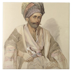 Carreau Abdullah - Kurde de Bitlis, 1852