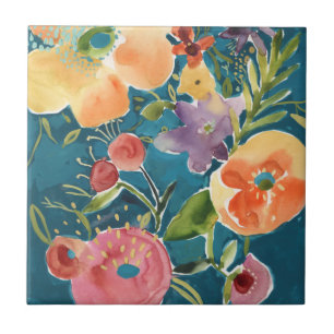 Carreau Abondante florale I
