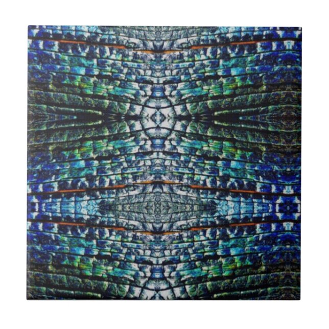 Carreau Abstrait noir (Devant)