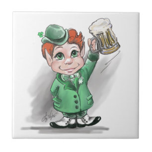Carreau Acclamations d'Irlandais ! Tuile