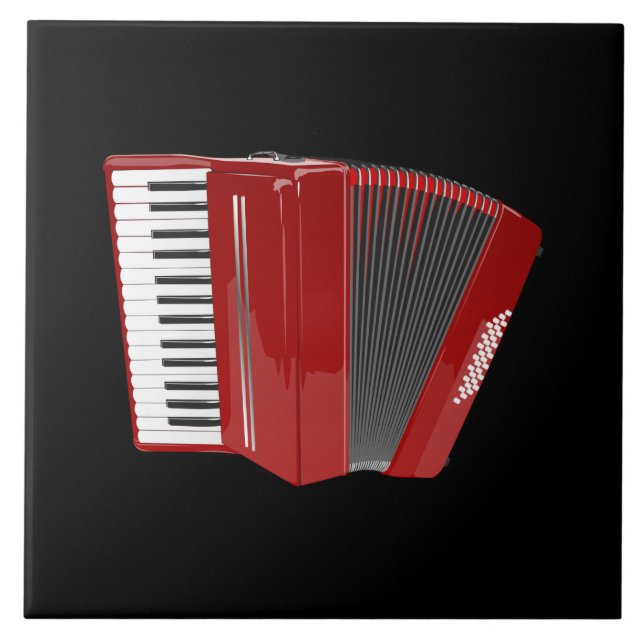 Carreau Accordéon rouge (Devant)
