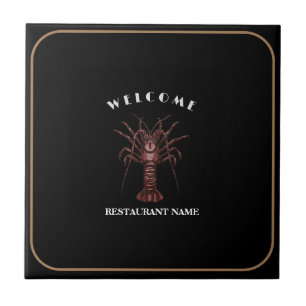 Carreau Accueil de fruits de mer modernes Lobster Restaura