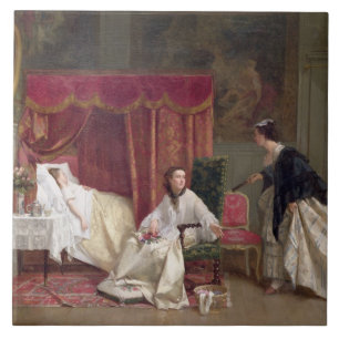 Carreau Accueillant le visiteur, 1867 (huile sur la toile)