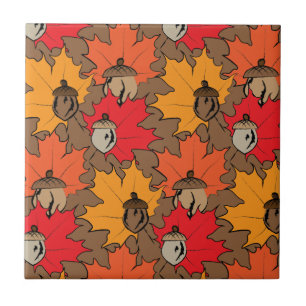 Carreau Acorns et feuille V