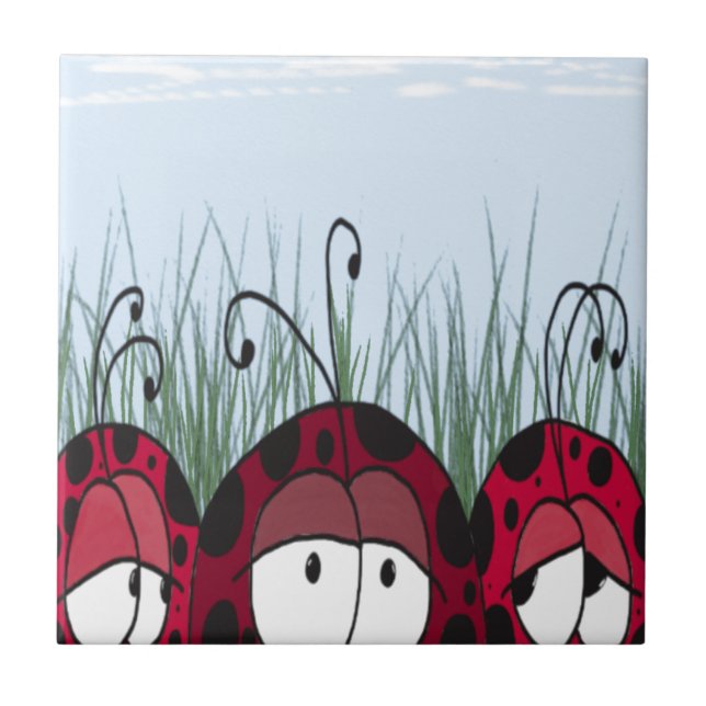 Carreau adorable Ladybugs (Devant)