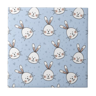 Carreau Adorable Lapin Motif lapin