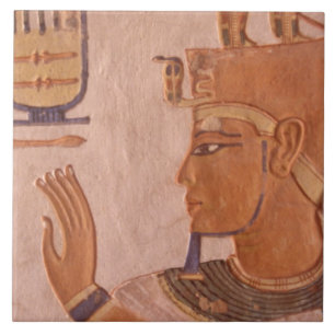 Carreau Afrique, Égypte, Vallée des Rois. Mur de la tombe
