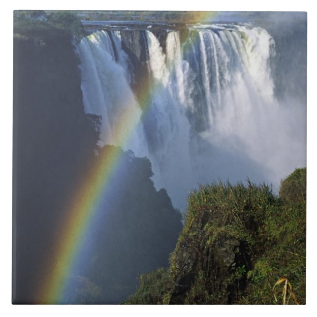 Carreau Afrique, Zimbabwe, chutes Victoria (Devant)