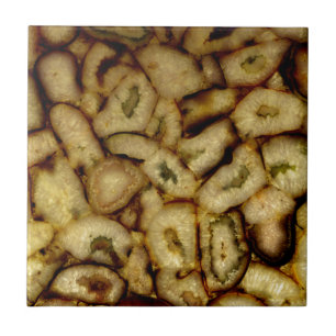 Carreau Agates de quartz vert de Terre