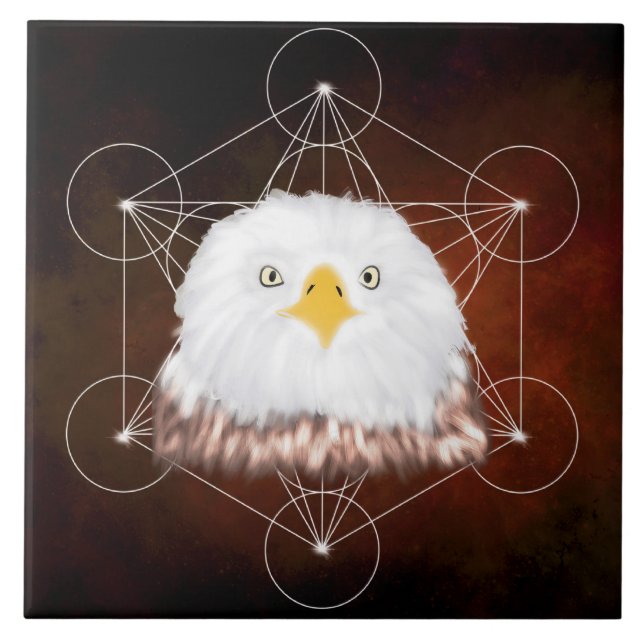 Carreau aigle metatron (Devant)