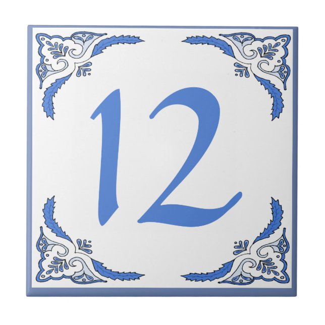 Carreau Ajouter un texte Carrelage, Néerlandais Look, Pers (Devant)