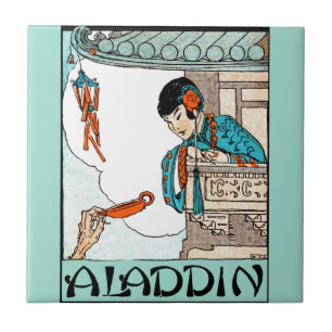 Carreau Aladdin Lanterne Magique Chinoise Vintage 
