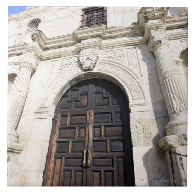 Carreau Alamo à San Antonio, le Texas (Devant)
