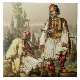 Carreau Albanais, mercenaires dans l'armée de tabouret,