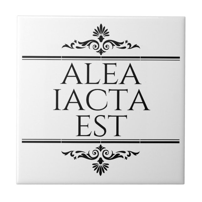 Carreau Alea Iacta Est (Devant)