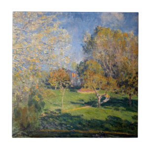 Carreau Alfred Sisley - Le Jardin de Hoschede, Montgeron