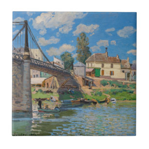Carreau Alfred Sisley - Pont de Villeneuve-la-Garenne