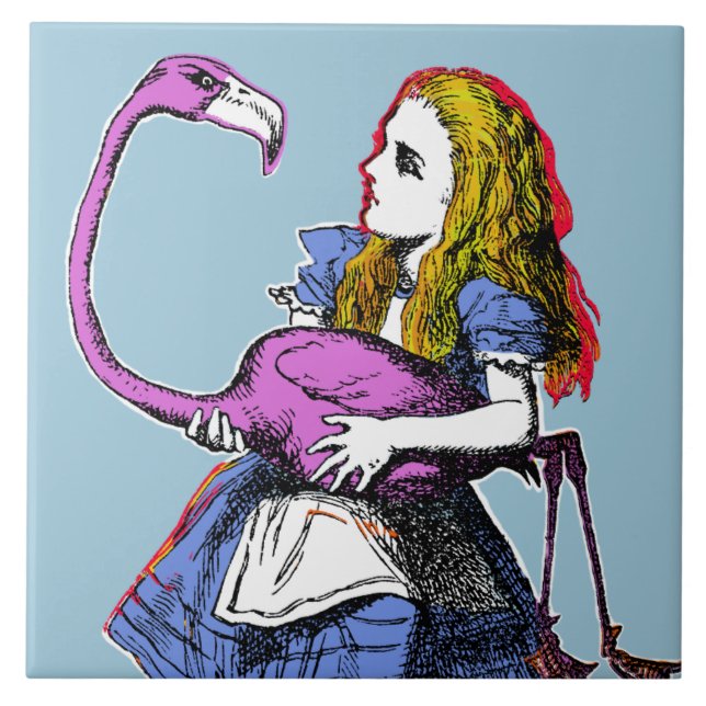 Carreau Alice au pays des merveilles (Devant)