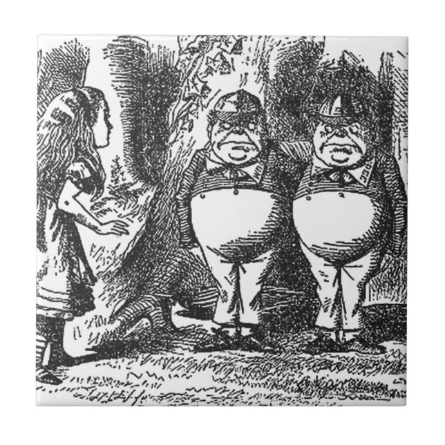 Carreau Alice au pays des merveilles (Devant)