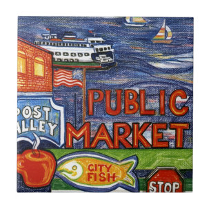 Carreau Allée de courrier avec le ferry