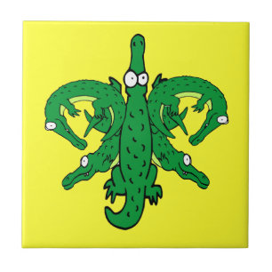 Carreau Alligator Fleur De Lis