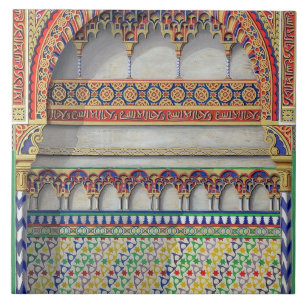 Carreau Altitude d'une alcôve dans Pateo del Agua, Alha