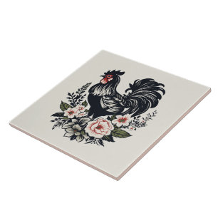 Carreau Amateurs de poulet mignon Pays