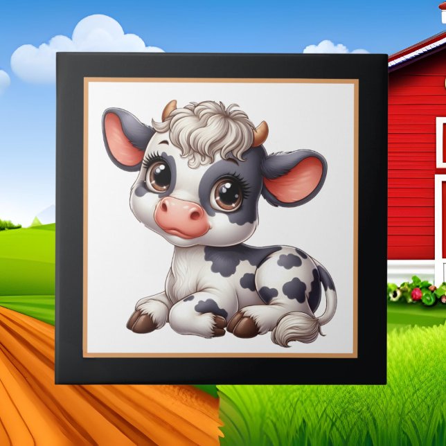 Carreau Amateurs de vache du Pays Cute (Créateur téléchargé)