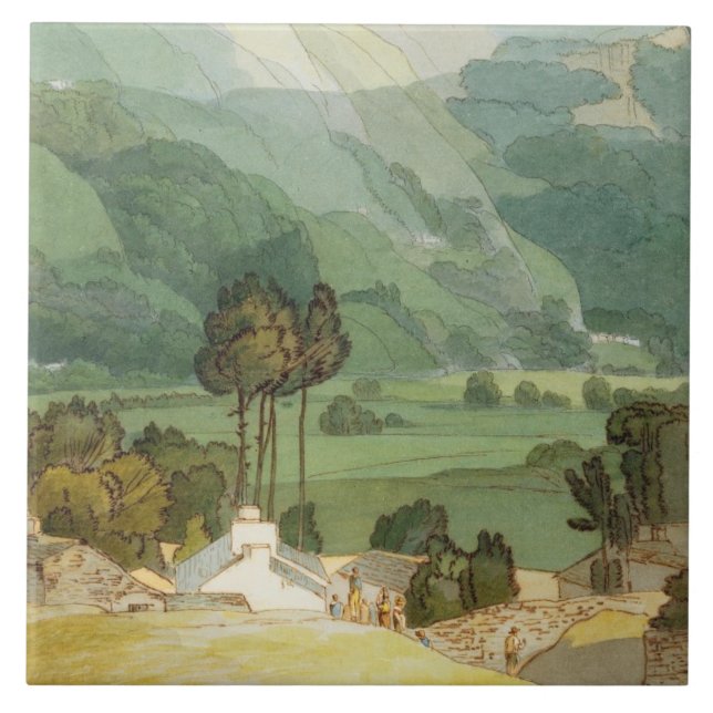 Carreau Ambleside, 1786 (la semaine avec le graphit fini à (Devant)