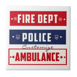 Carreau Ambulance de police des incendies Thunder_Cove