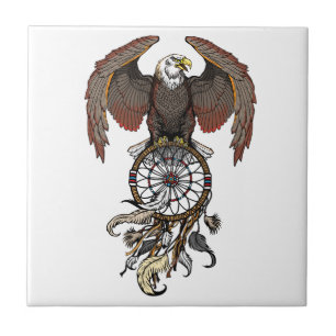 Carreau Amérindiens dreamcatcher