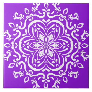 Carreau Amethyst Mandala