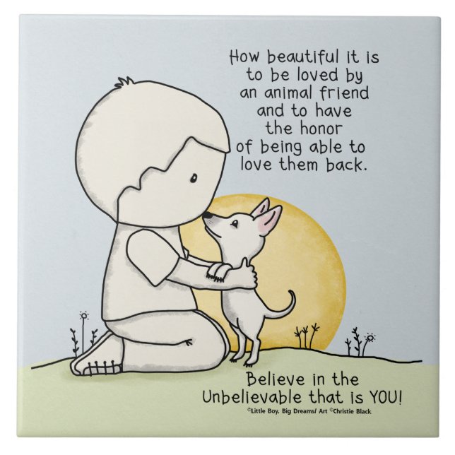 Carreau Amis animaux (Devant)