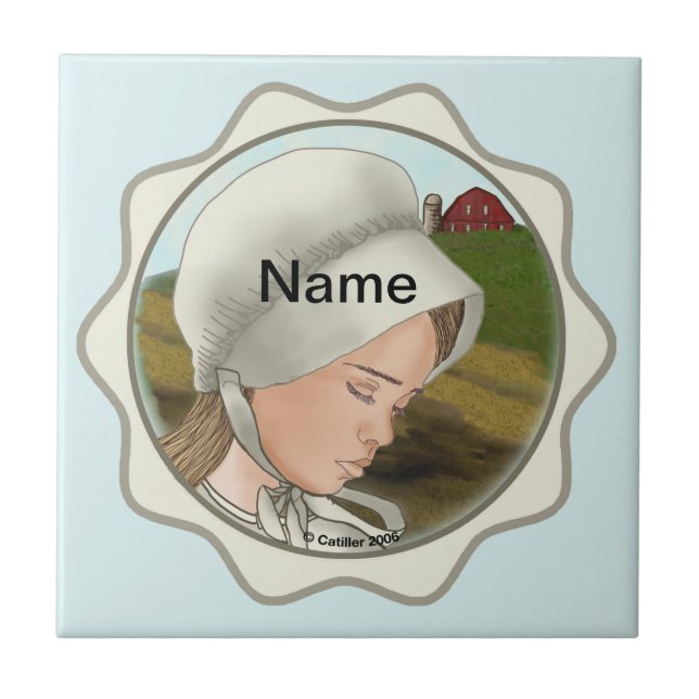 Carreau Amish Girl Bonnet (Devant)