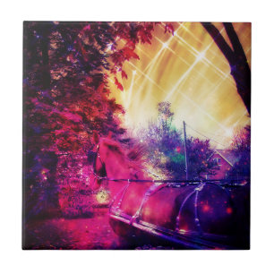 Carreau Amish Horse et Buggy, Space Edit