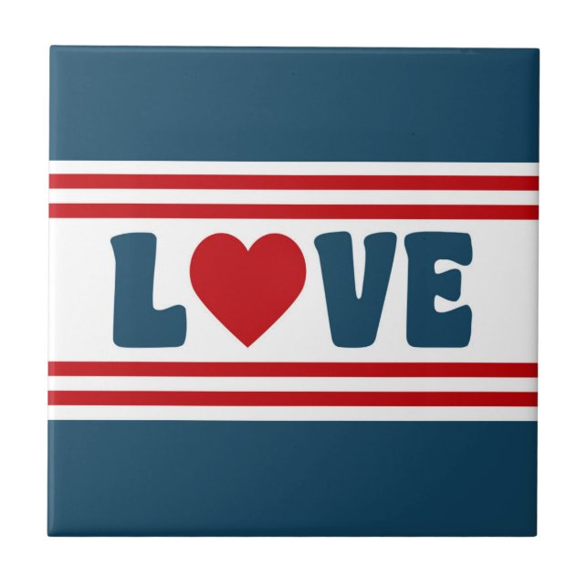 Carreau Amour design (Devant)