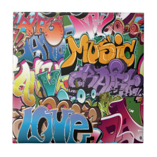 Carreau Amour pour le graffiti