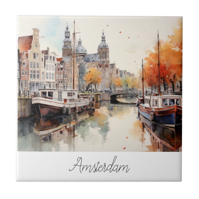 Carreau Amsterdam, Pays-Bas (Devant)